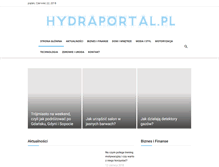Tablet Screenshot of hydraportal.pl